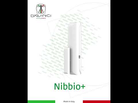 Nibbio + Wireless Indoor Opening+Shock Detector